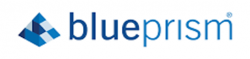 Blue Prism logo, a company specialising in the field of Robotic process automation (RPA). See Magellan for more.