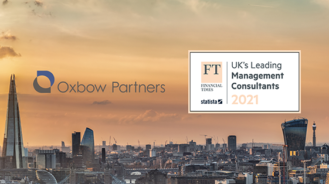 Oxbow Partners named as one of UK’s leading management consultancies by the Financial Times