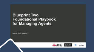 Blueprint Two Foundational Playbook for Managing Agents: In a nutshell