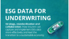 Oxbow Partners publishes report on ESG Data for Underwriting