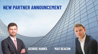 Oxbow Partners Appoints George Hanks & Max Deacon as Partners